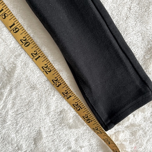 Vintage Esprit Black Ponte Knit Skinny Pant Size XS - Picture 6 of 7